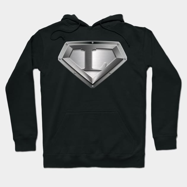 Super Sleek Style L Symbol Hoodie by TheGraphicGuru